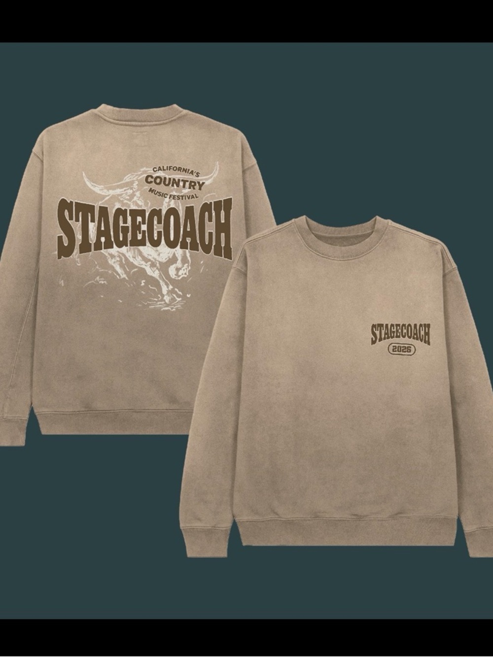 2026 Stagecoach Crewneck Sweatshirt - Online Exlusive